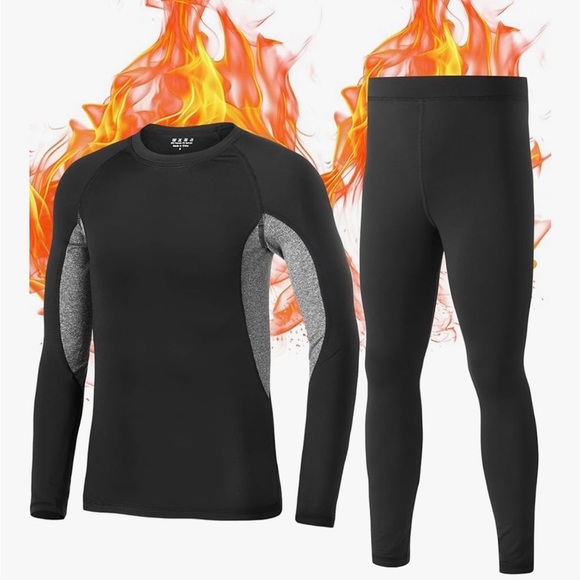 Eobekee Other - Black and Gray Boys XL Thermal Set